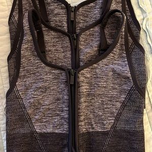 LOT of 3 All In Motion Zip Up Sport Bras all Medium